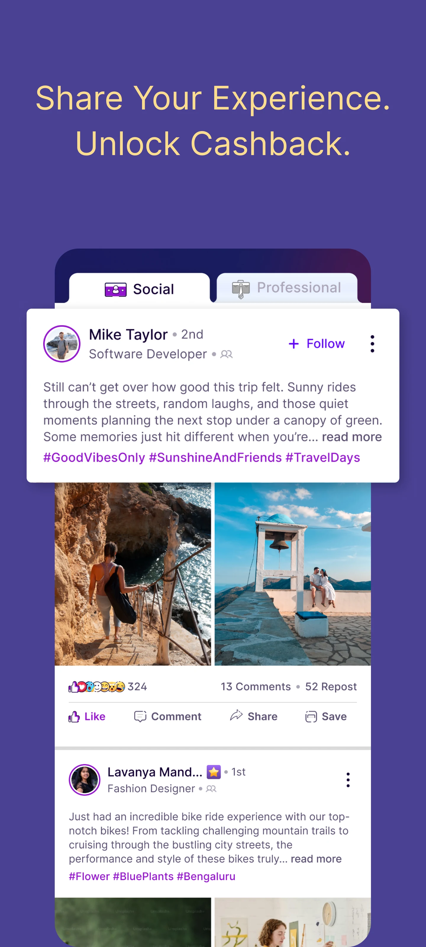 CURD: Socialmedia. Marketplace screenshot